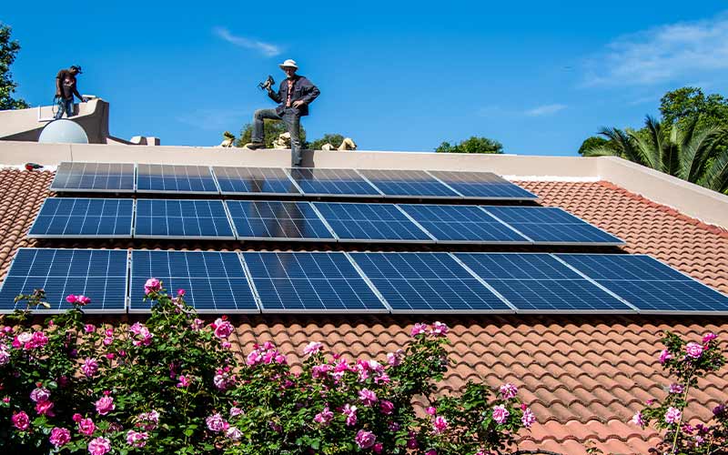Project 1 – 21.6KW RESIDENTIAL PROJECTS. 36 X 600W PANELS
